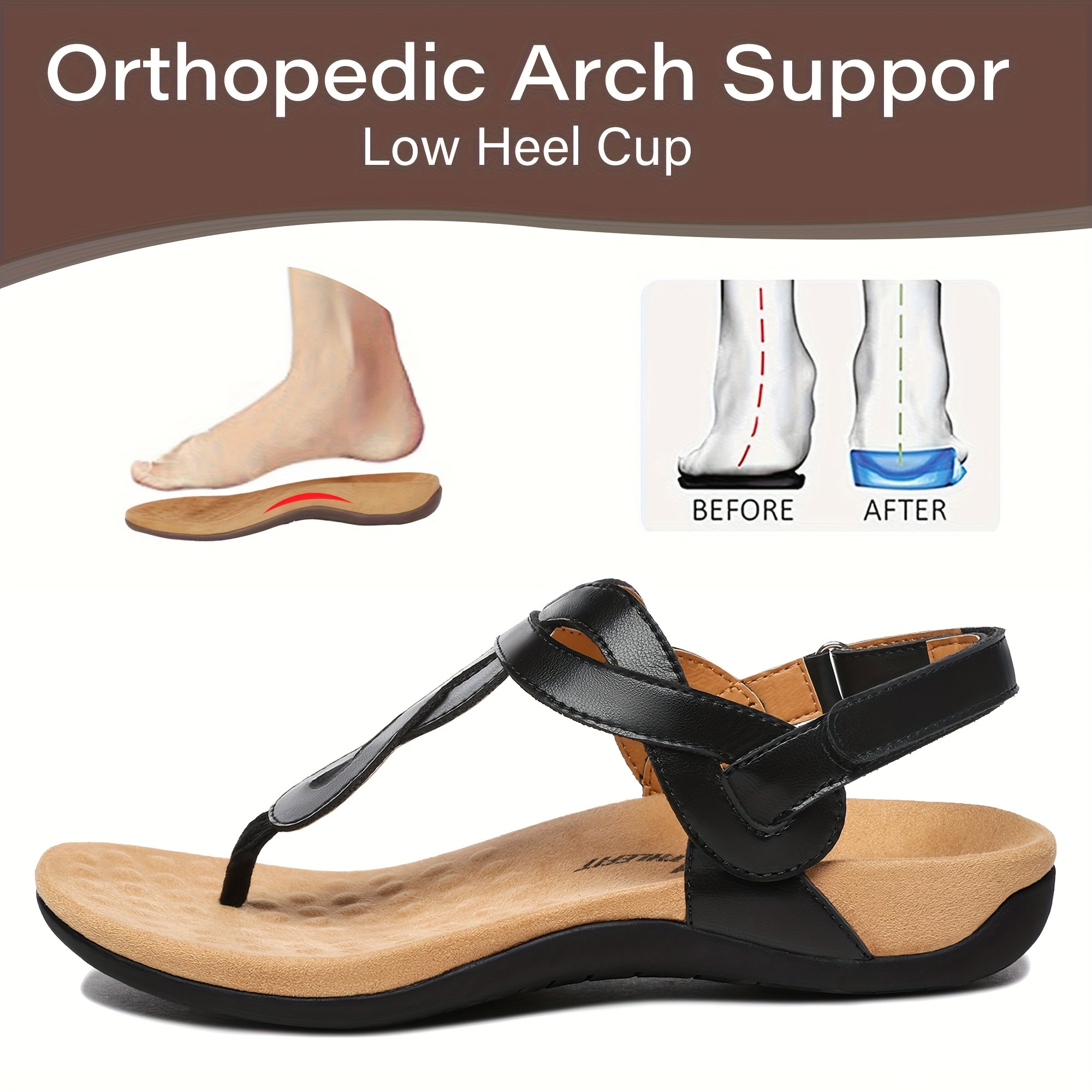 Rosa | Comfortable Orthopedic Sandals