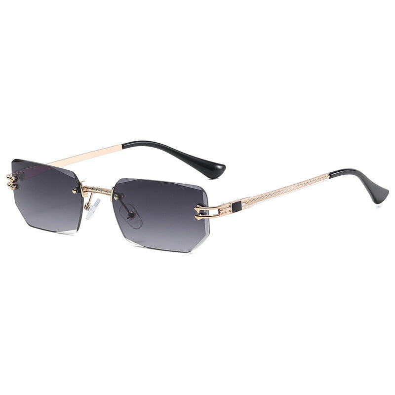 Modern Rimless Sunglasses
