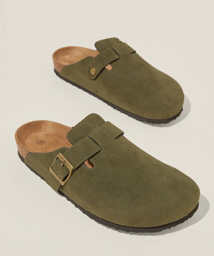Danielle | Suede Clogs