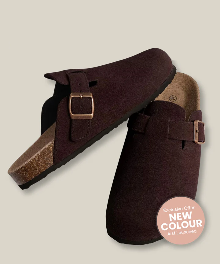 Danielle | Suede Clogs
