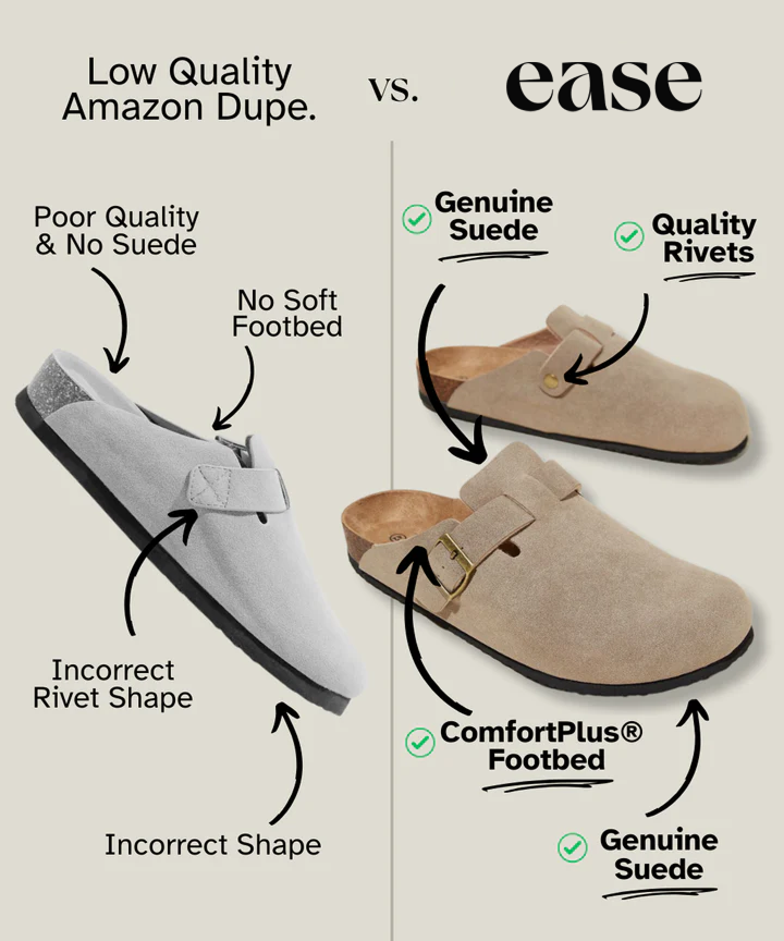 Danielle | Suede Clogs