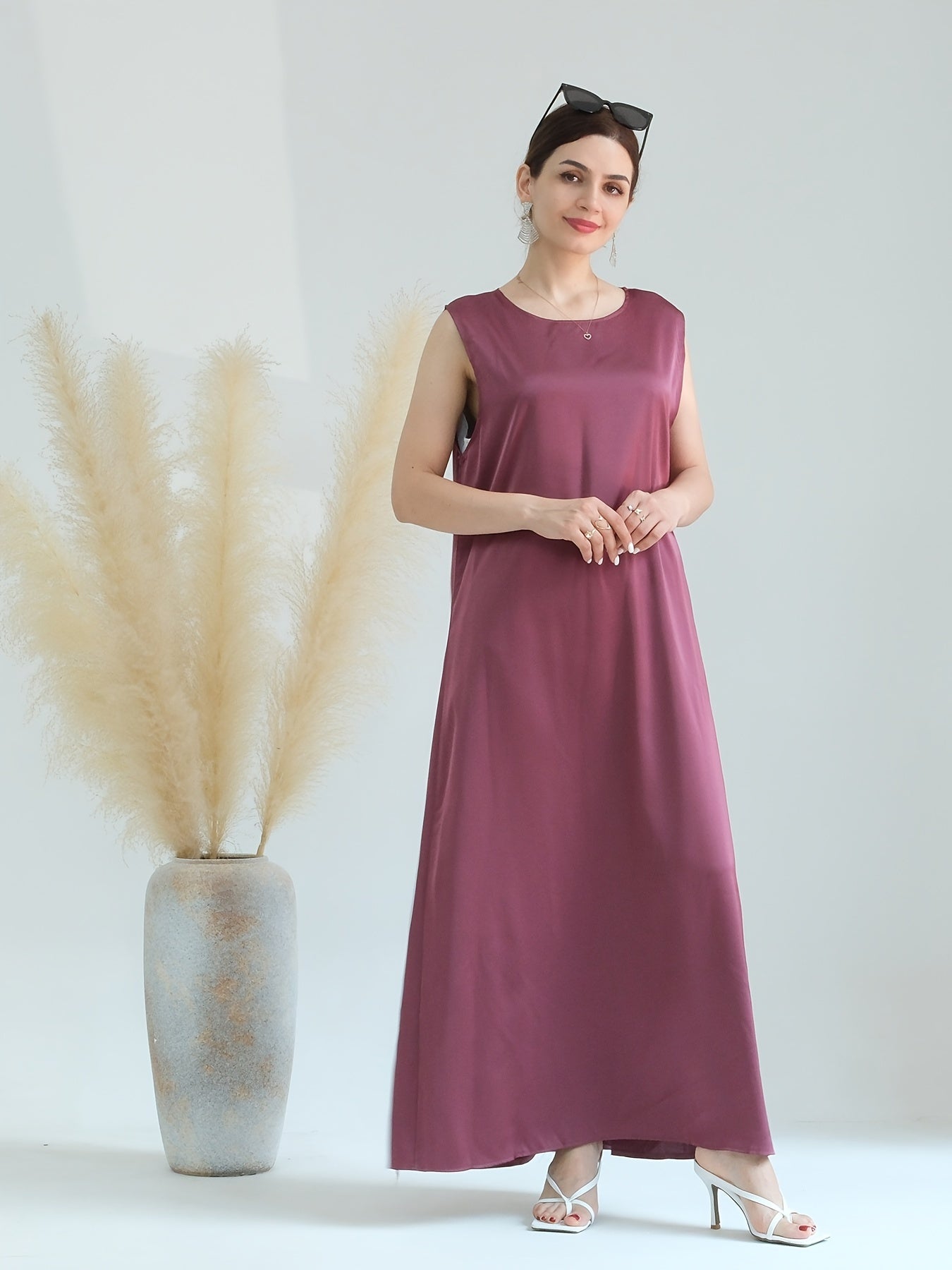 Maggie | Elegant Flowy Maxi Dress – Lightweight, Timeless & Comfortable