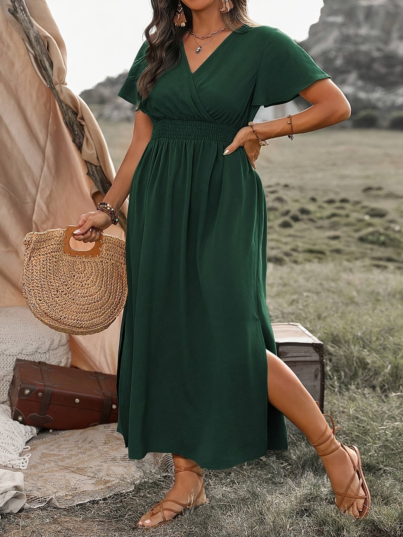 Betty | Gorgeous Elegant Fitted Tummy Covered Dress
