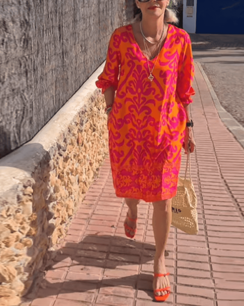 Audrey | Elegant Floral Dress