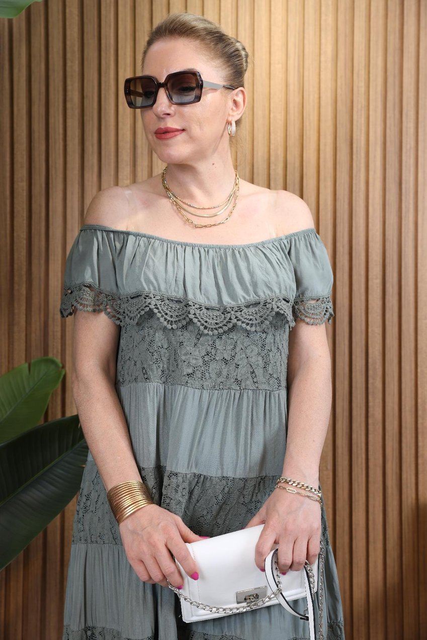 Jeniffer | Stylish Lace Detail Dress