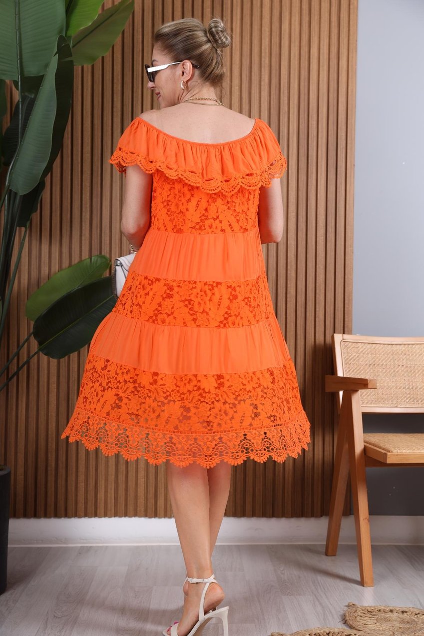 Jeniffer | Stylish Lace Detail Dress