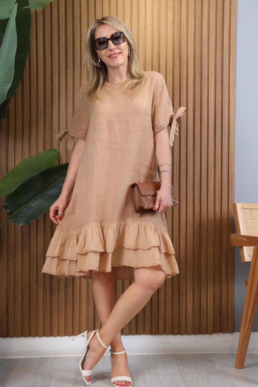 Jill | Ruffled Black Dress