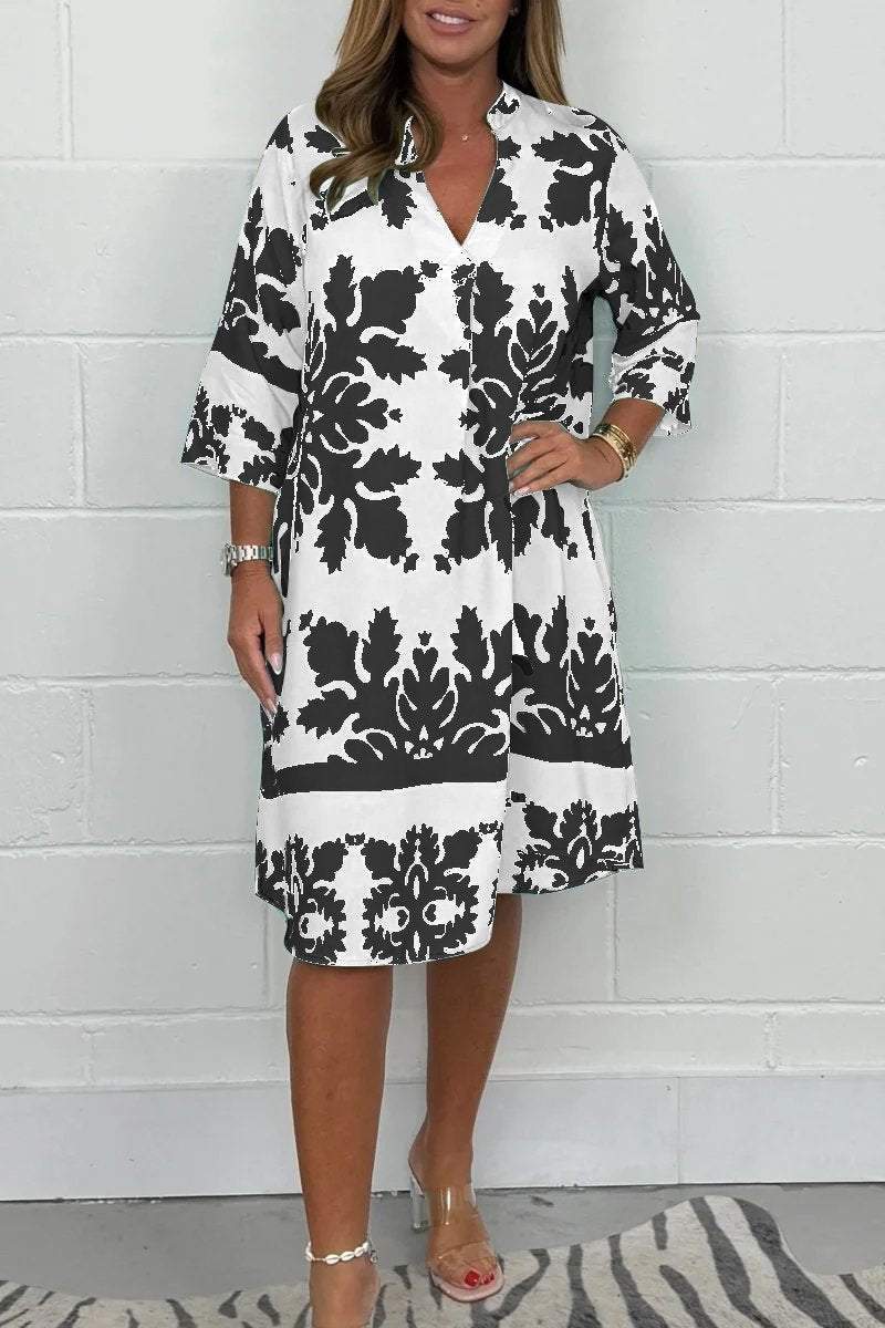 Jill | Breezy Printed Dress – Lightweight, Flattering & Easy to Wear
