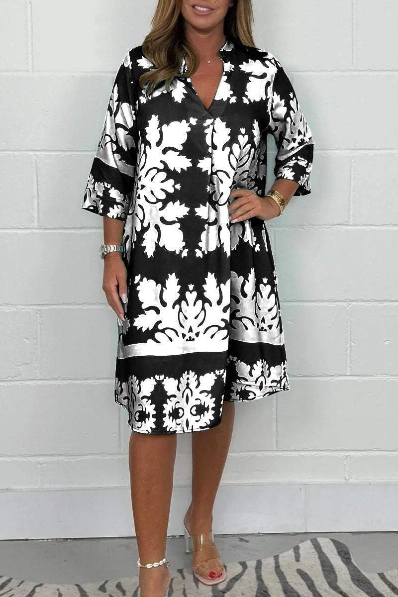Jill | Breezy Printed Dress – Lightweight, Flattering & Easy to Wear