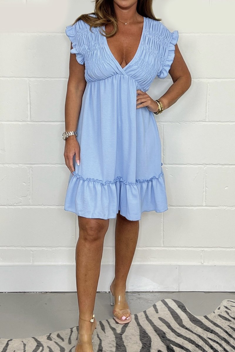 Donna | Soft Ruffle Summer Dress – Light, Flattering & Effortless