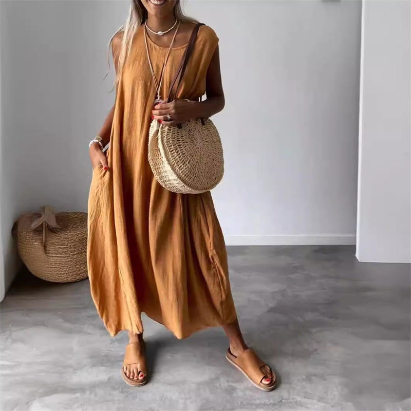 Karin | Casual Summer Dress with Pocket Detail