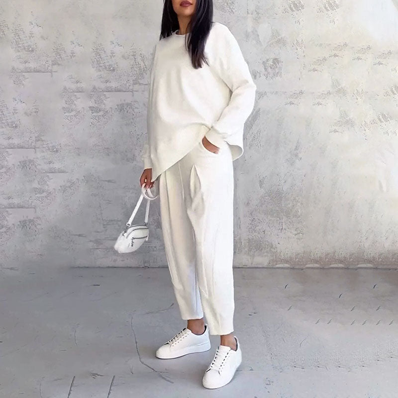 ALLURE | Loose Breezy Longsleeve 2-Piece Set