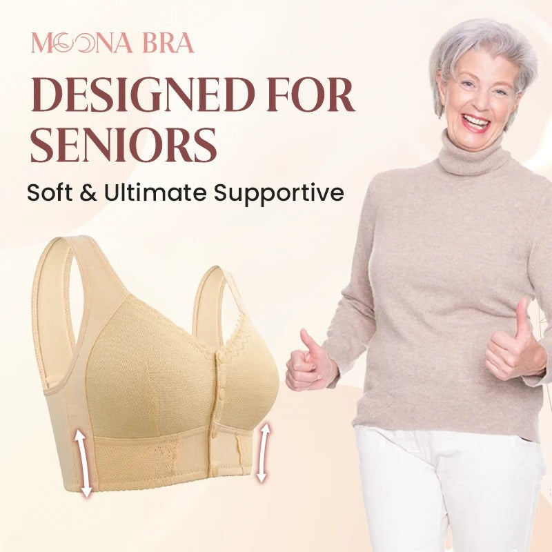 Mother’s Day Sale 80% OFF🌹2025 New Front Closure Breathable Bra for Seniors