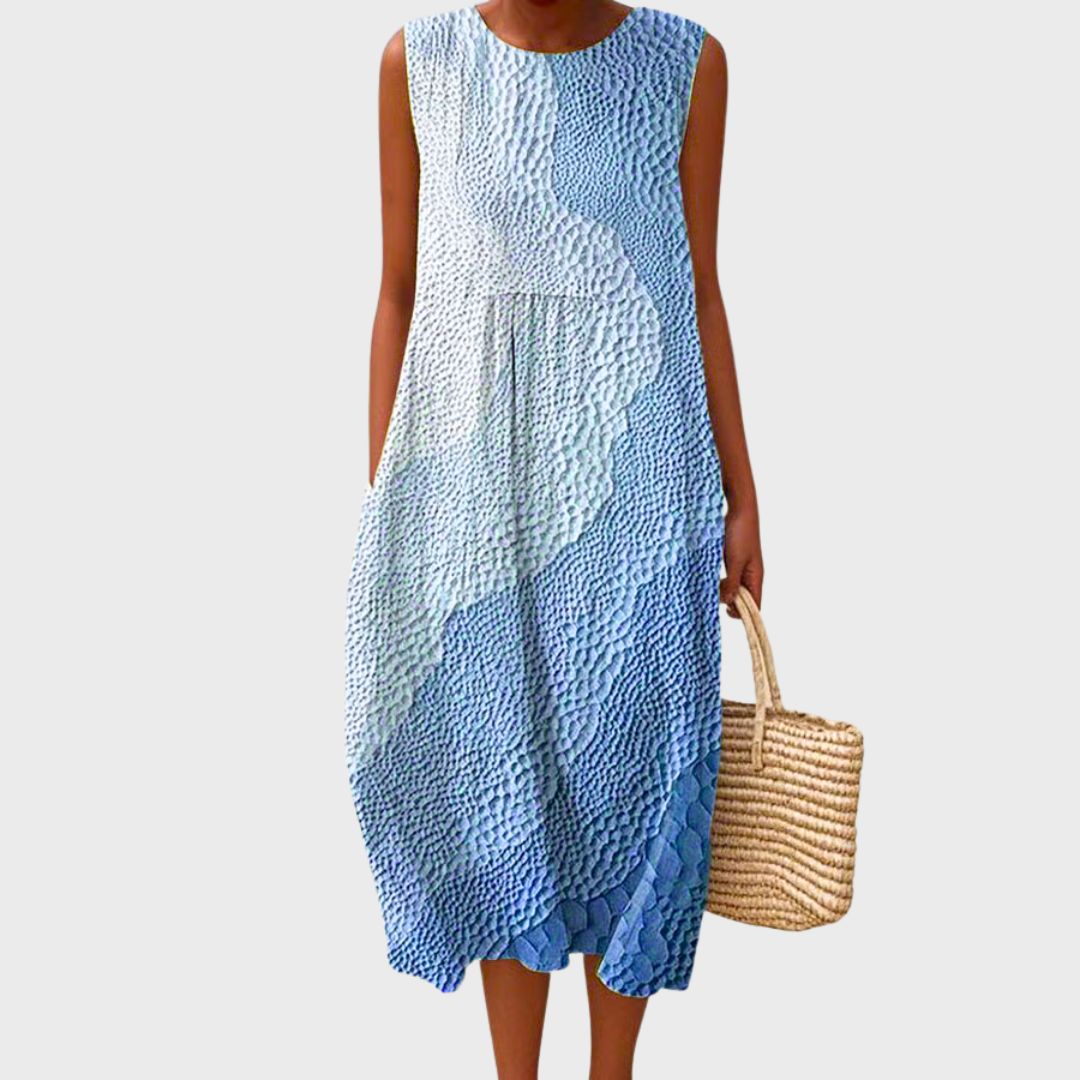 Isla | Breezy Summer Dress in a Fresh Checkered Design