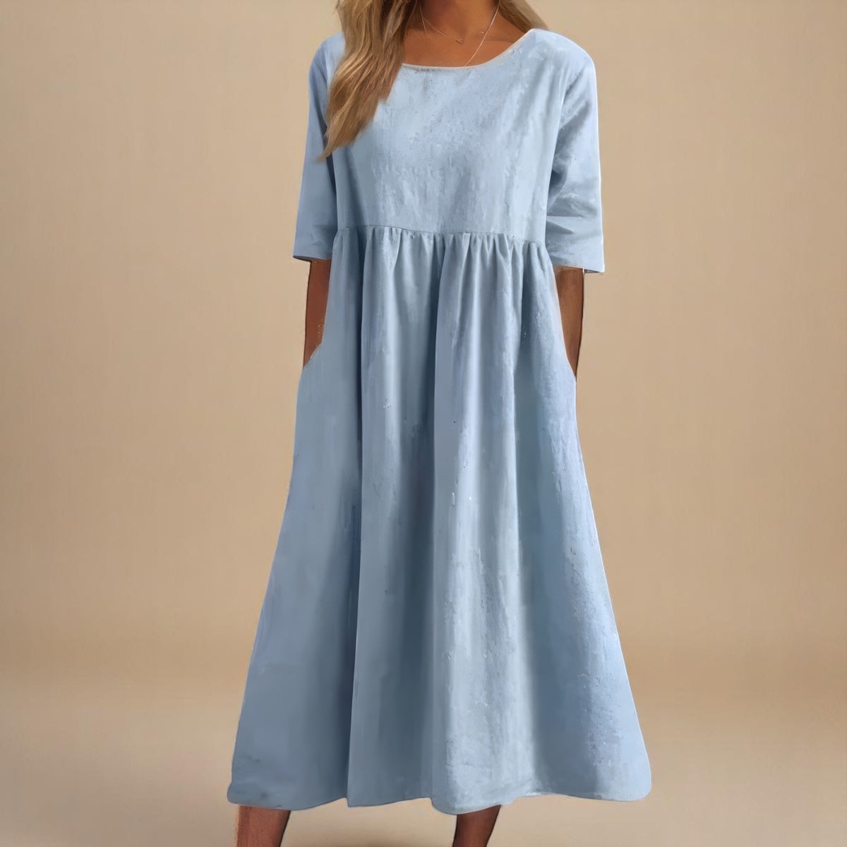 Karen | Flattering Cotton Dress