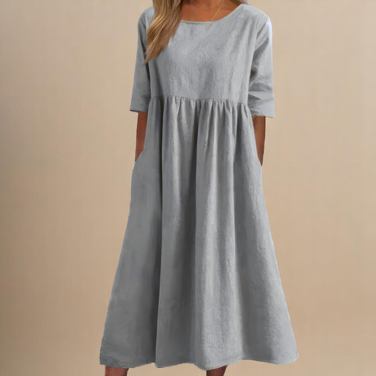 Karen | Flattering Cotton Dress