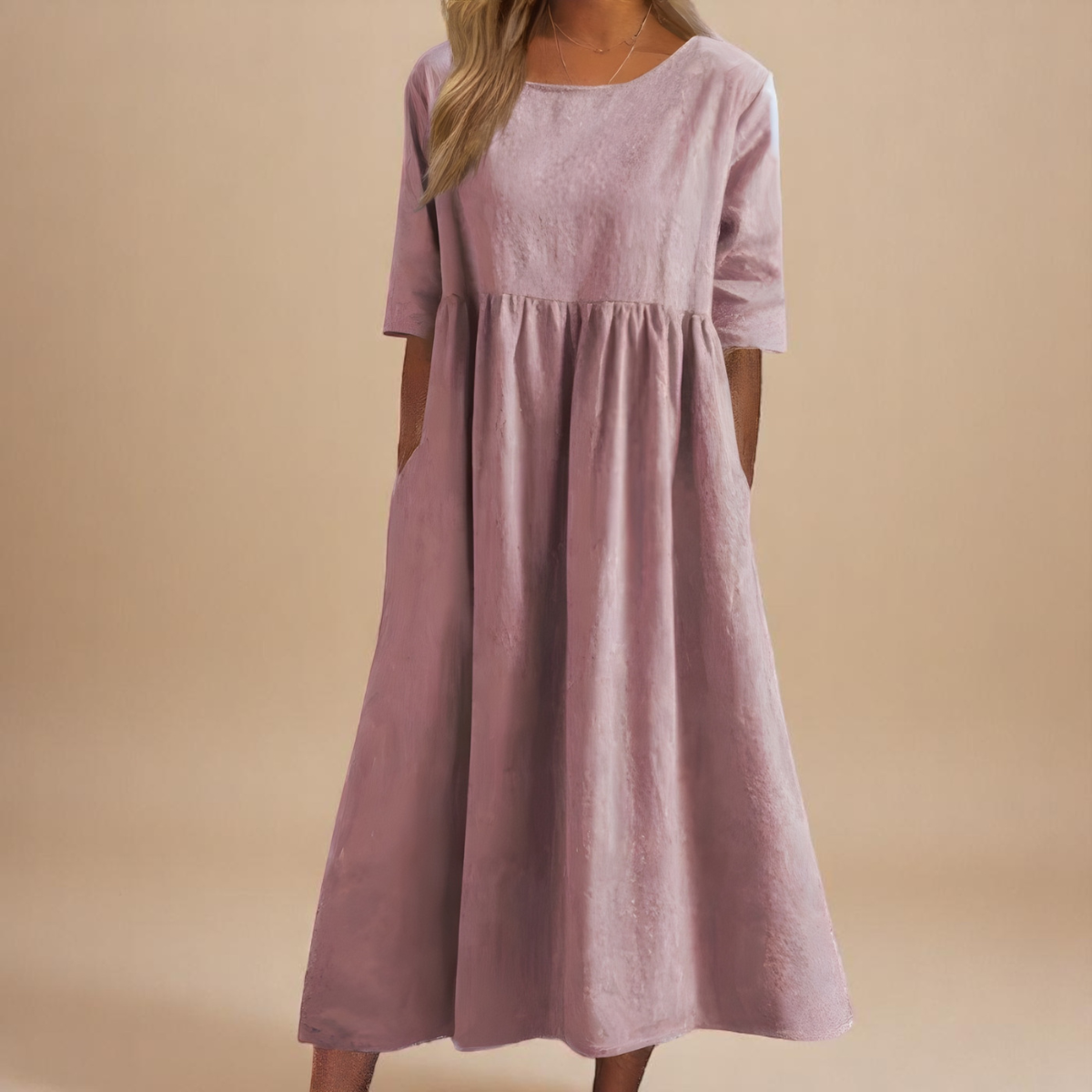 Karen | Flattering Cotton Dress