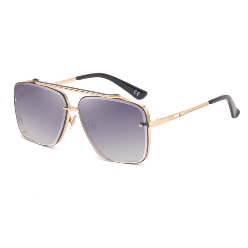 Retro - Square Metal Sunglasses