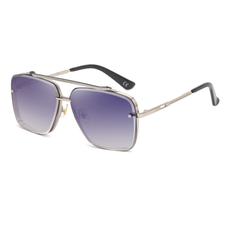 Retro - Square Metal Sunglasses