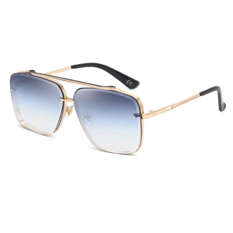 Retro - Square Metal Sunglasses