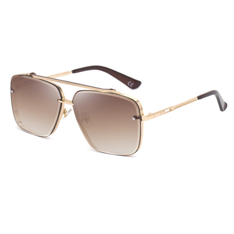 Retro - Square Metal Sunglasses