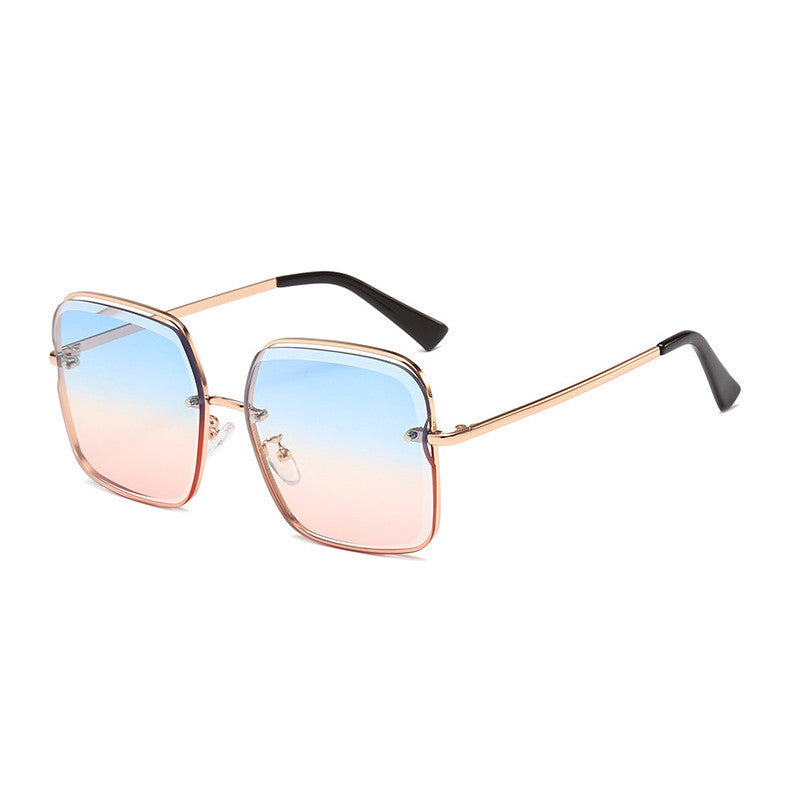 Celina – Rimless Statement Sunglasses