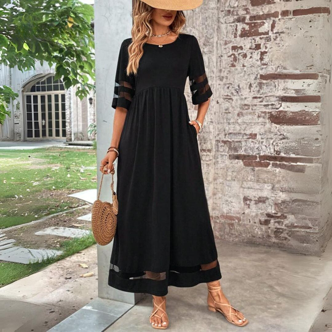 Leanne | Flattering Tummy-Smoothing Midi Dress