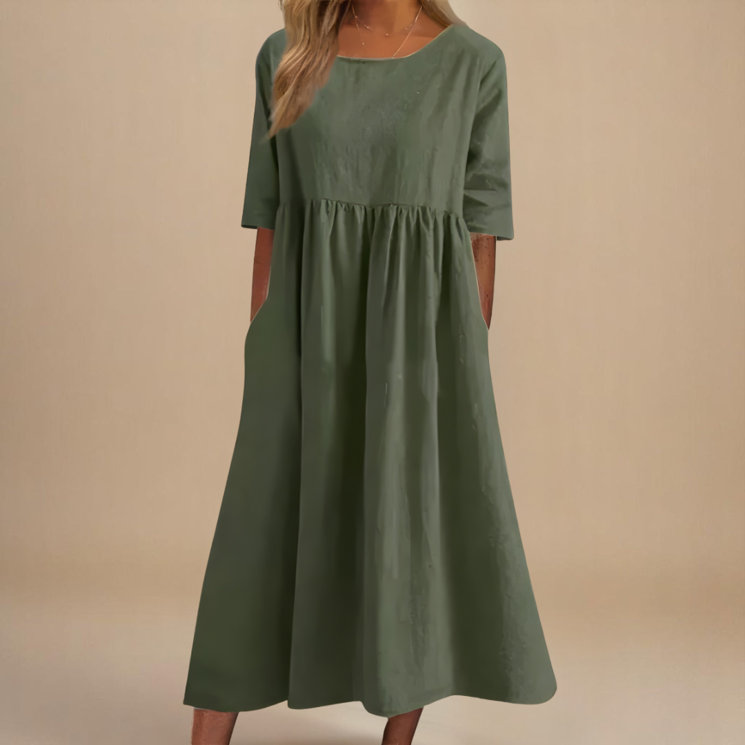 Karen | Flattering Cotton Dress