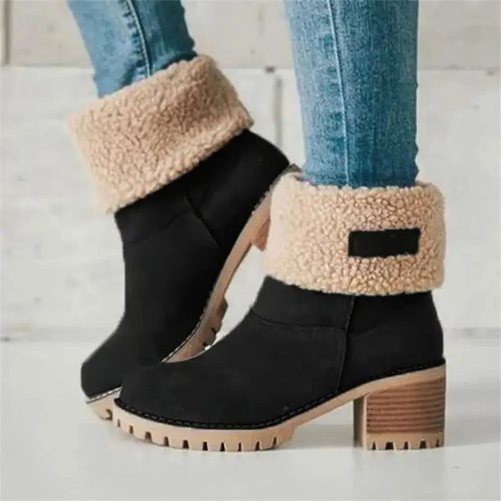 Bella | Winter Fur Snow Boots