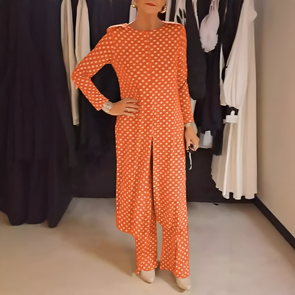 Natilee | Two-Piece Set with Cheerful Dots