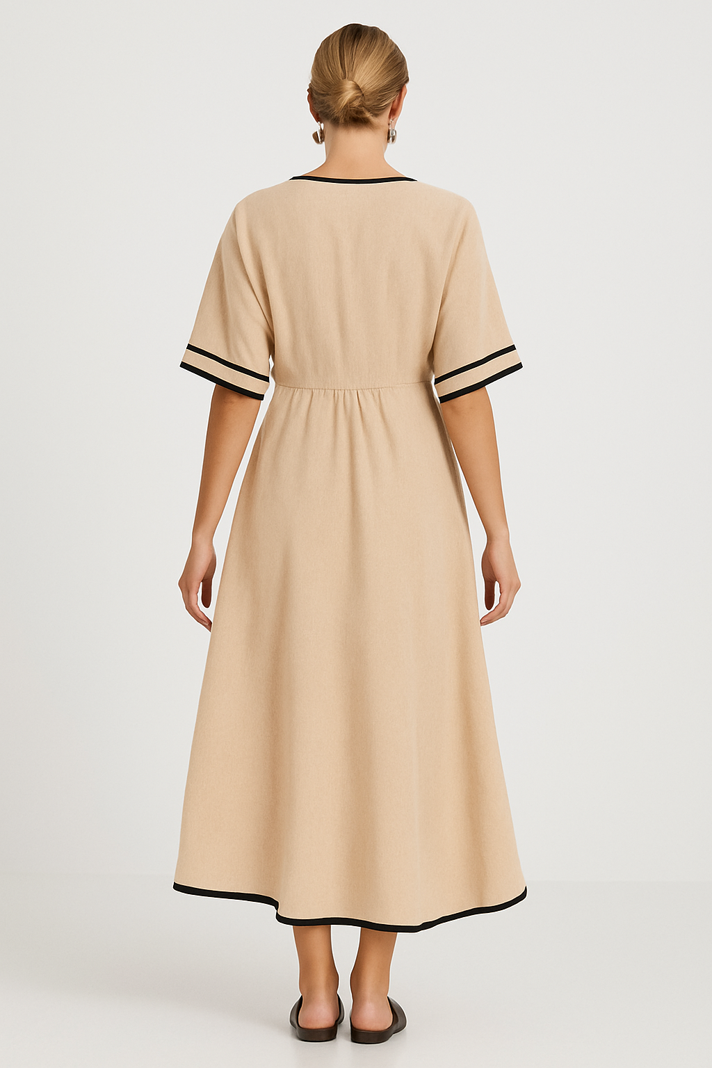 Carolyn  | Light Striped Maxi Dress