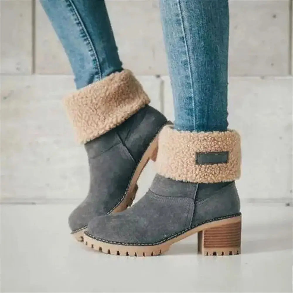 Bella | Winter Fur Snow Boots
