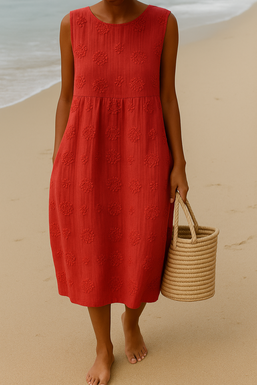 Elena | Elegant Embroidered Dress for Timeless Sophistication