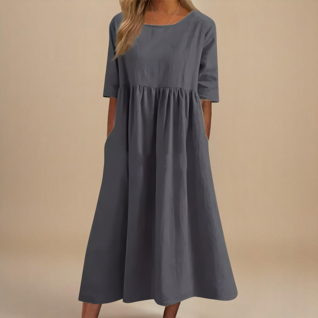 Karen | Flattering Cotton Dress