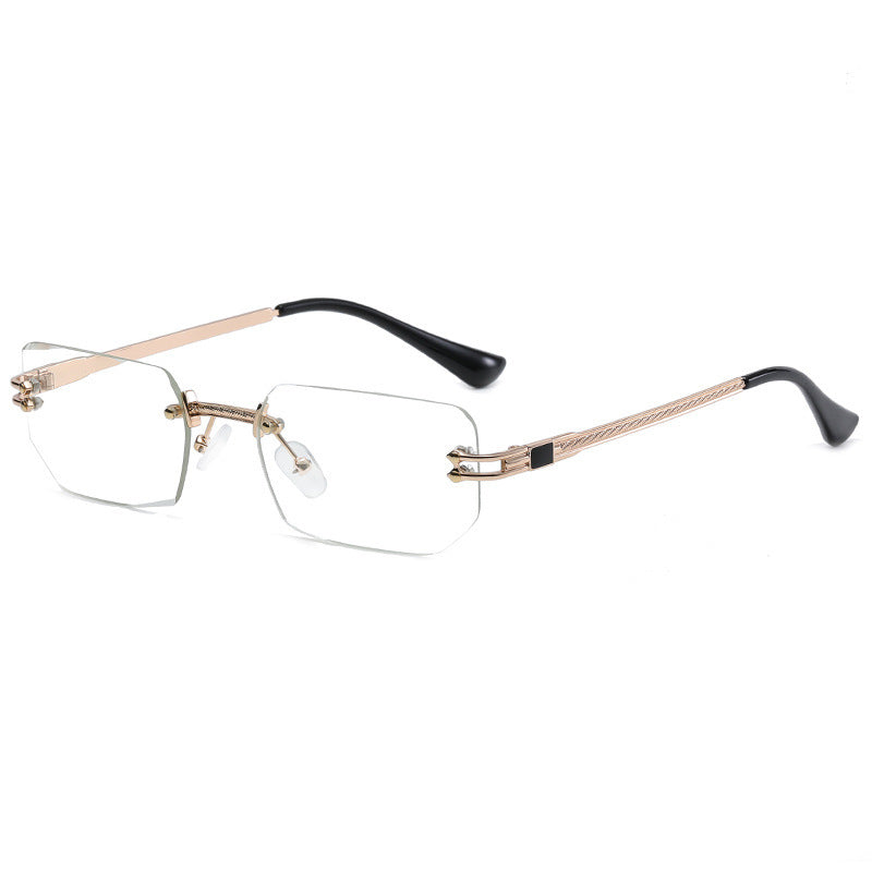 Modern Rimless Sunglasses