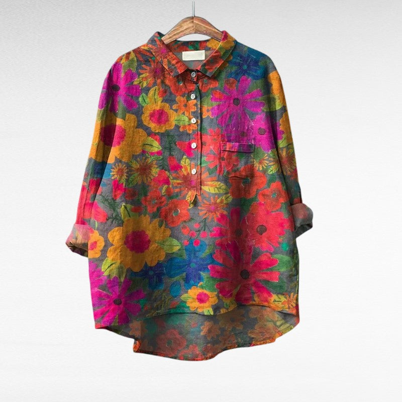 Amor® | Classic Floral Blouse