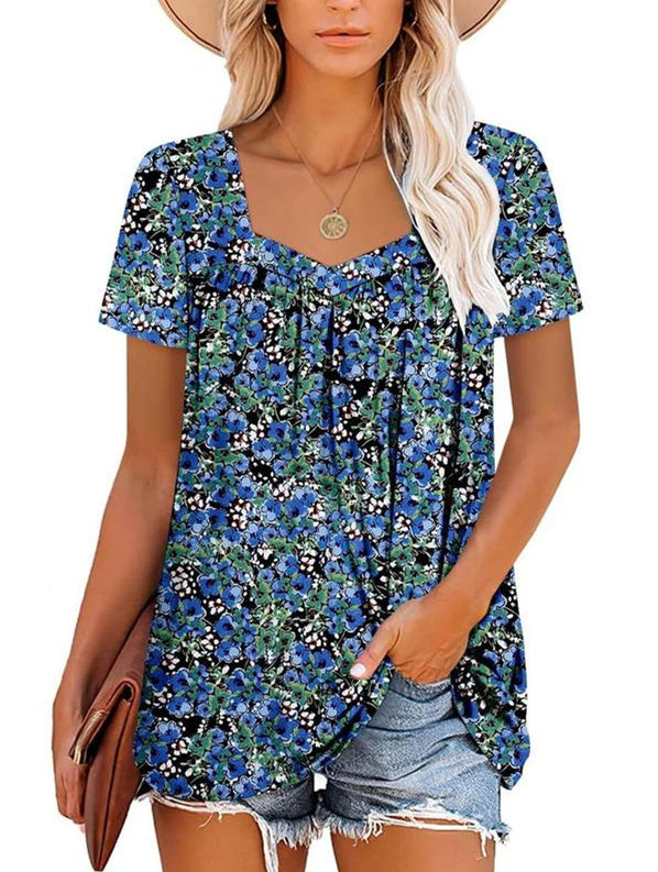 Carly | Casual Floral Top