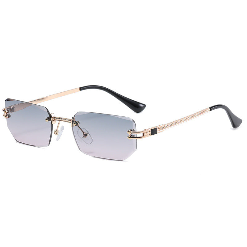 Modern Rimless Sunglasses