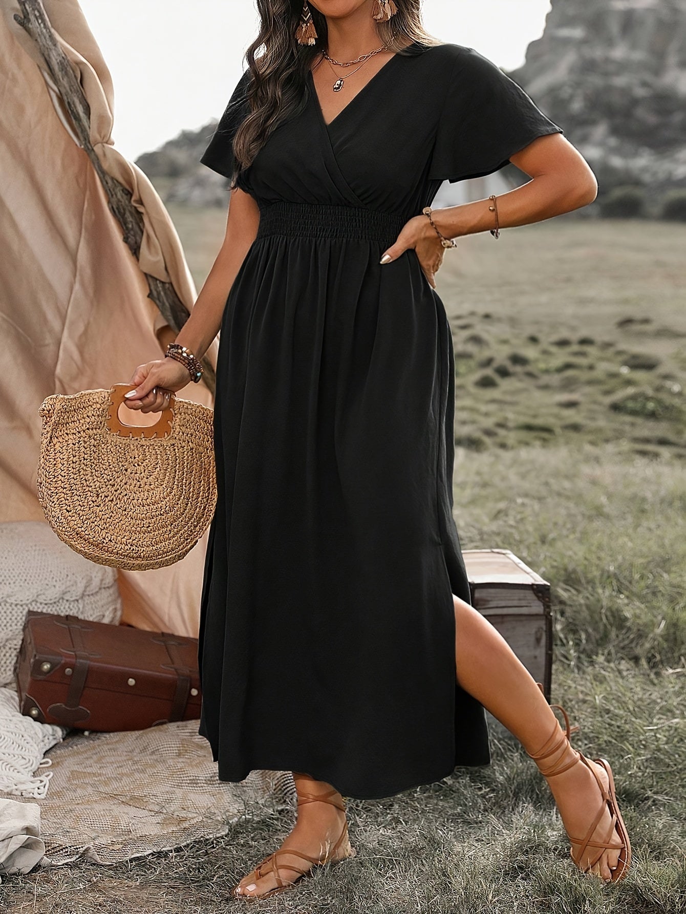Betty | Gorgeous Elegant Fitted Tummy Covered Dress