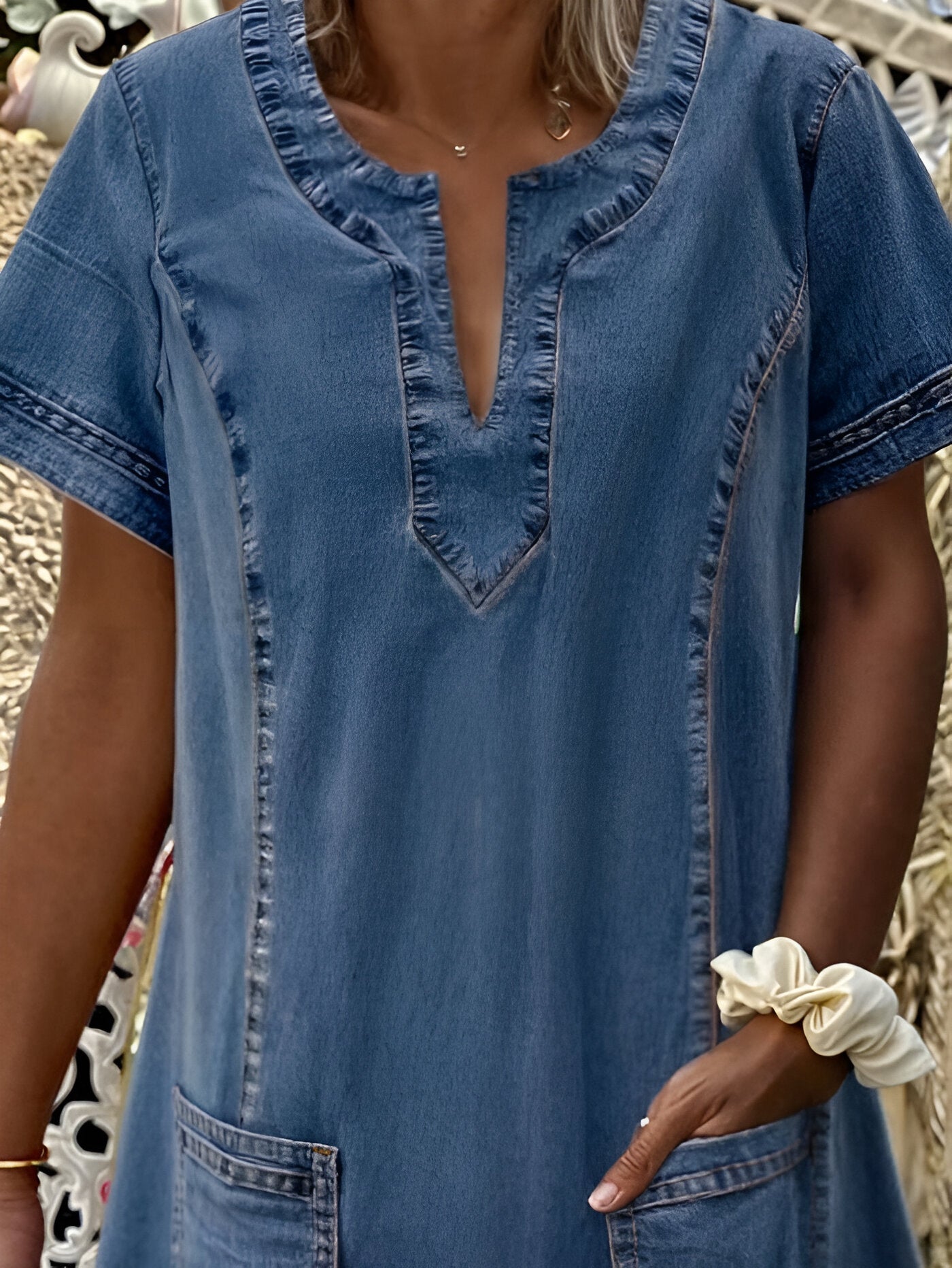 Emma | Relaxed Denim Dress