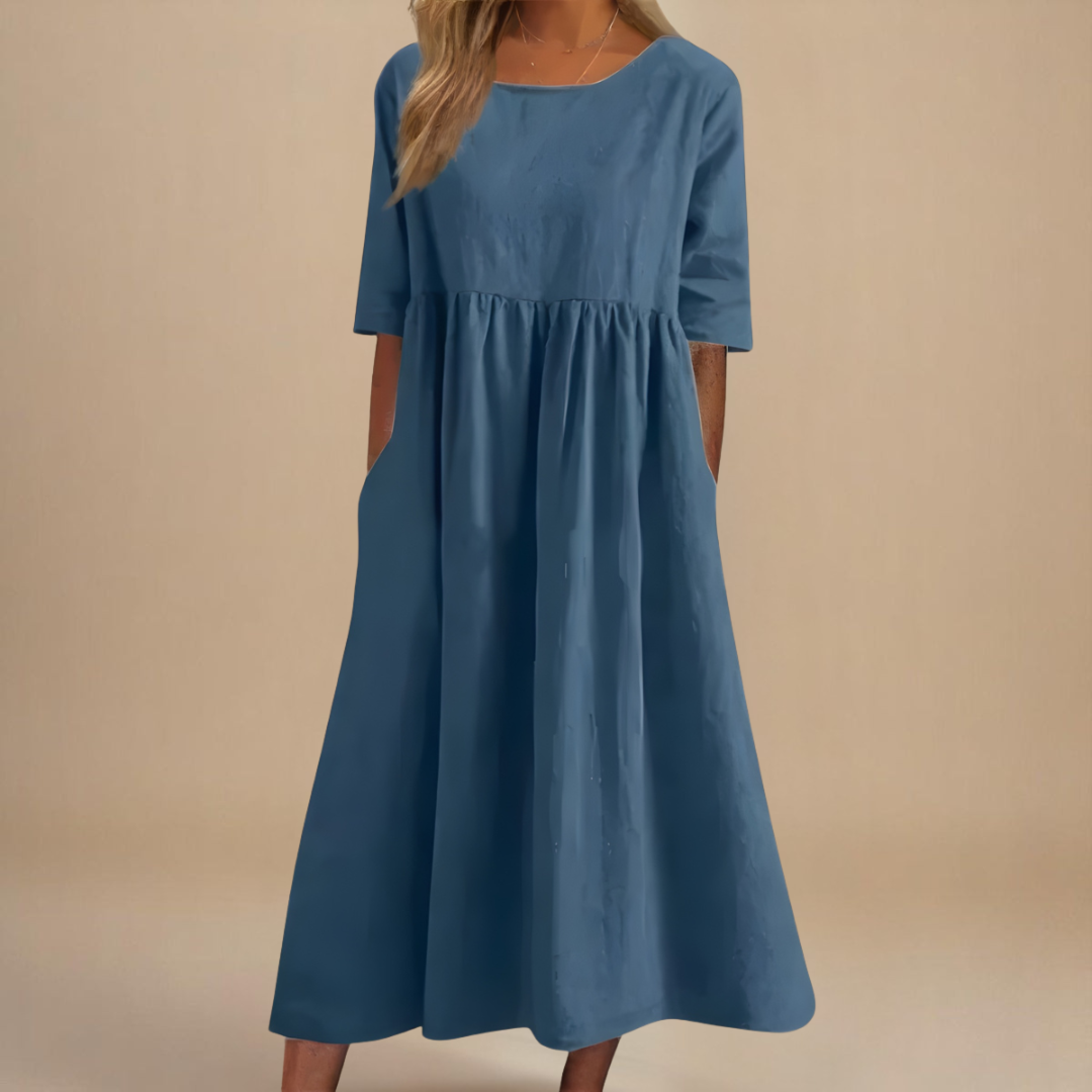 Karen | Flattering Cotton Dress
