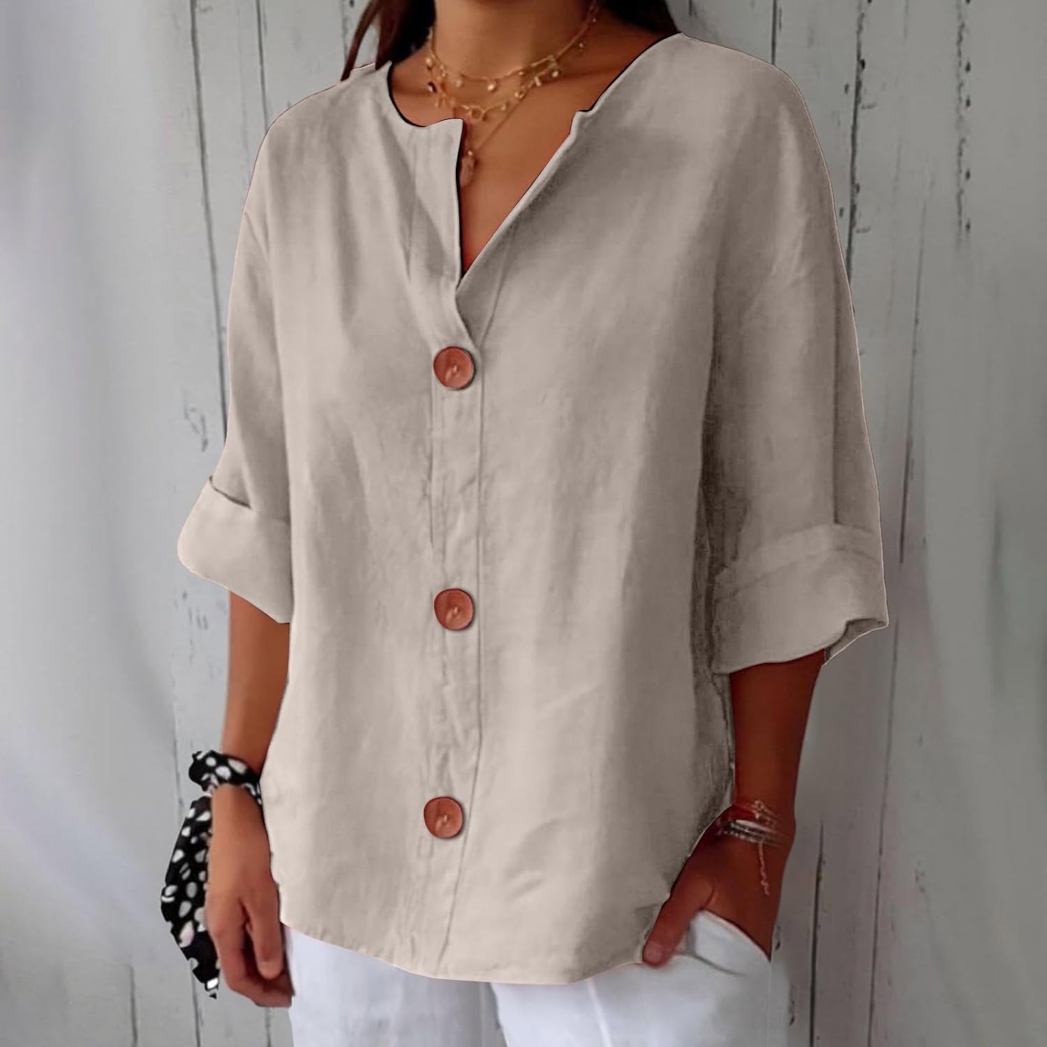 Amy | Casual Linen Shirt for Timeless Elegance