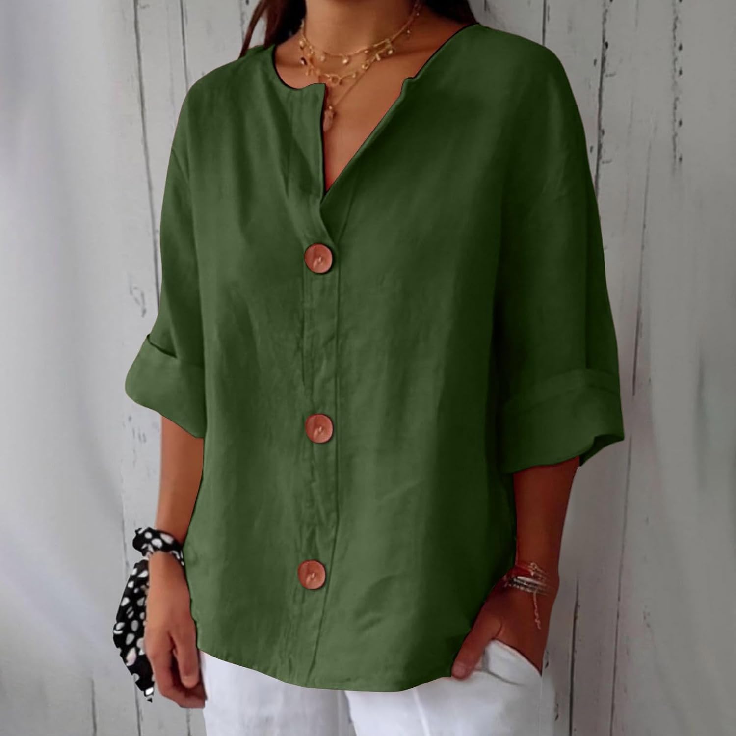 Amy | Casual Linen Shirt for Timeless Elegance