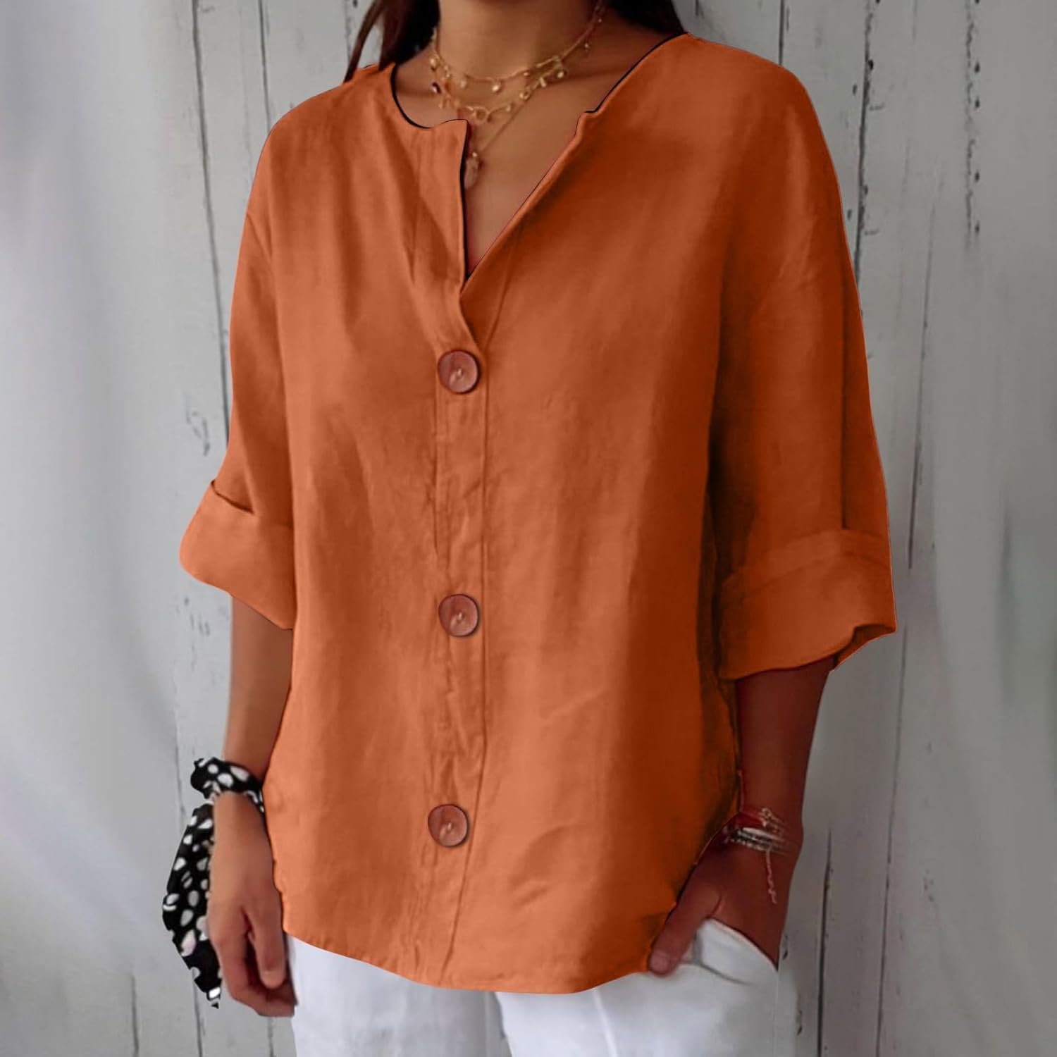 Amy | Casual Linen Shirt for Timeless Elegance