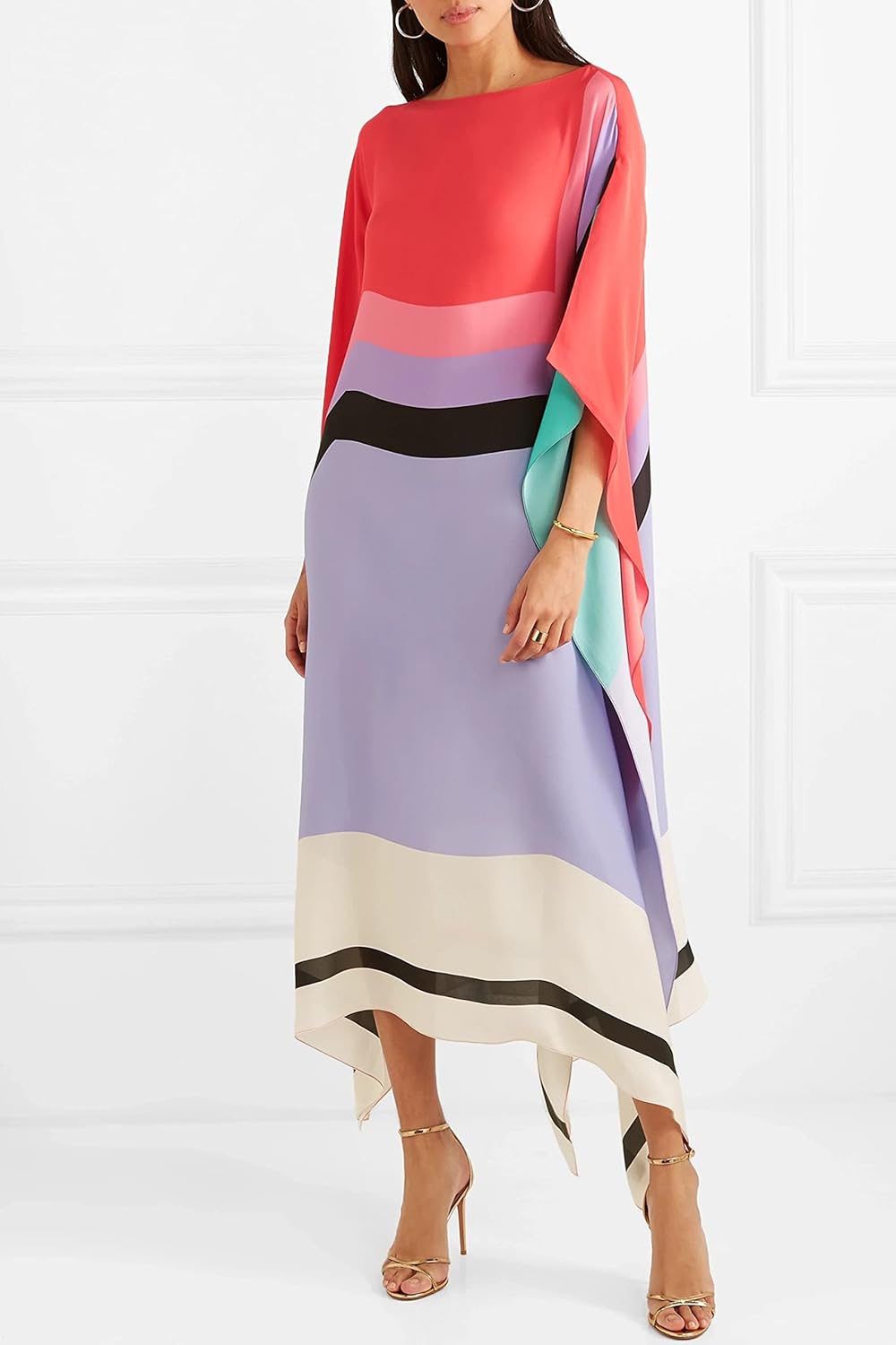Austin | Elegant Caftan with Geometric Print
