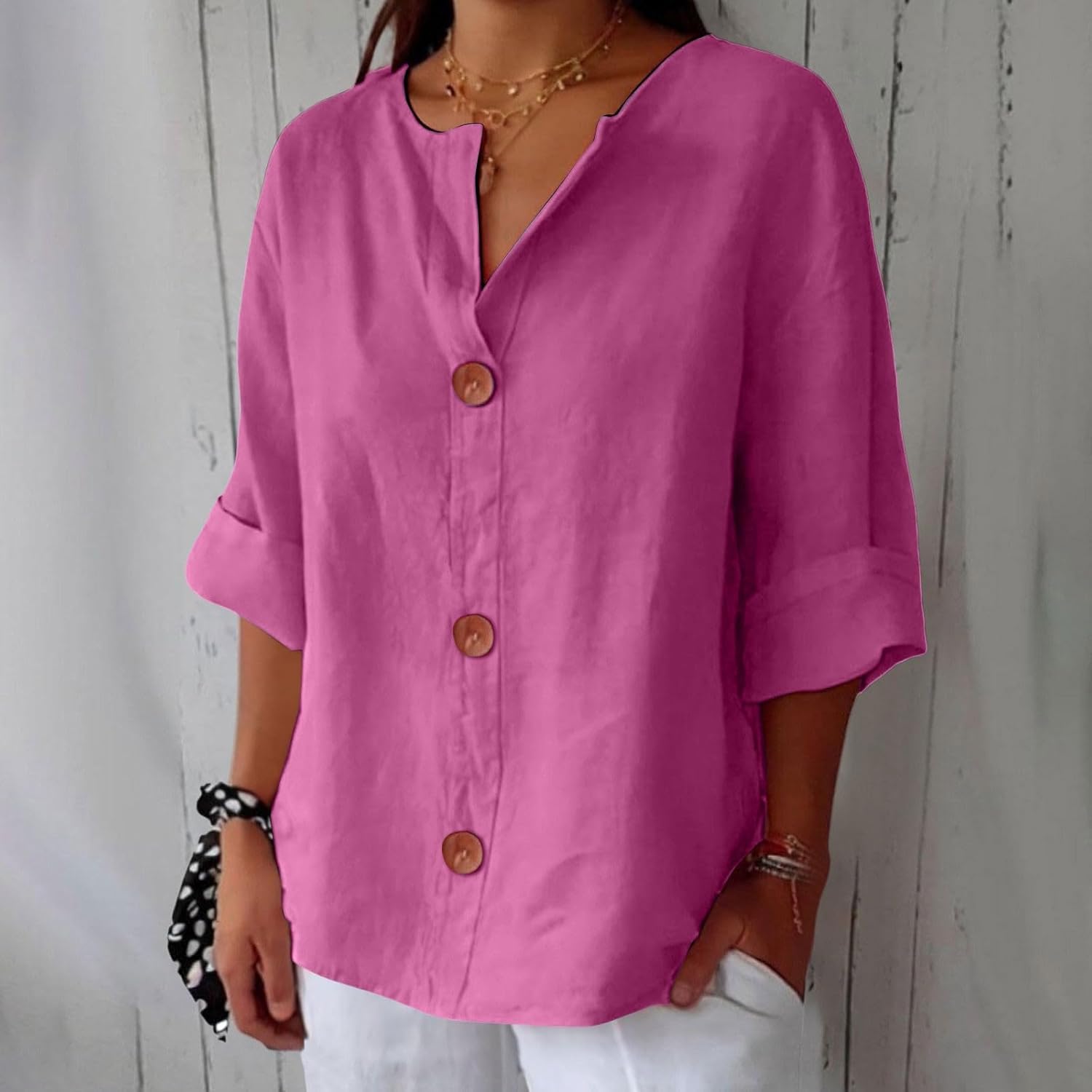 Amy | Casual Linen Shirt for Timeless Elegance