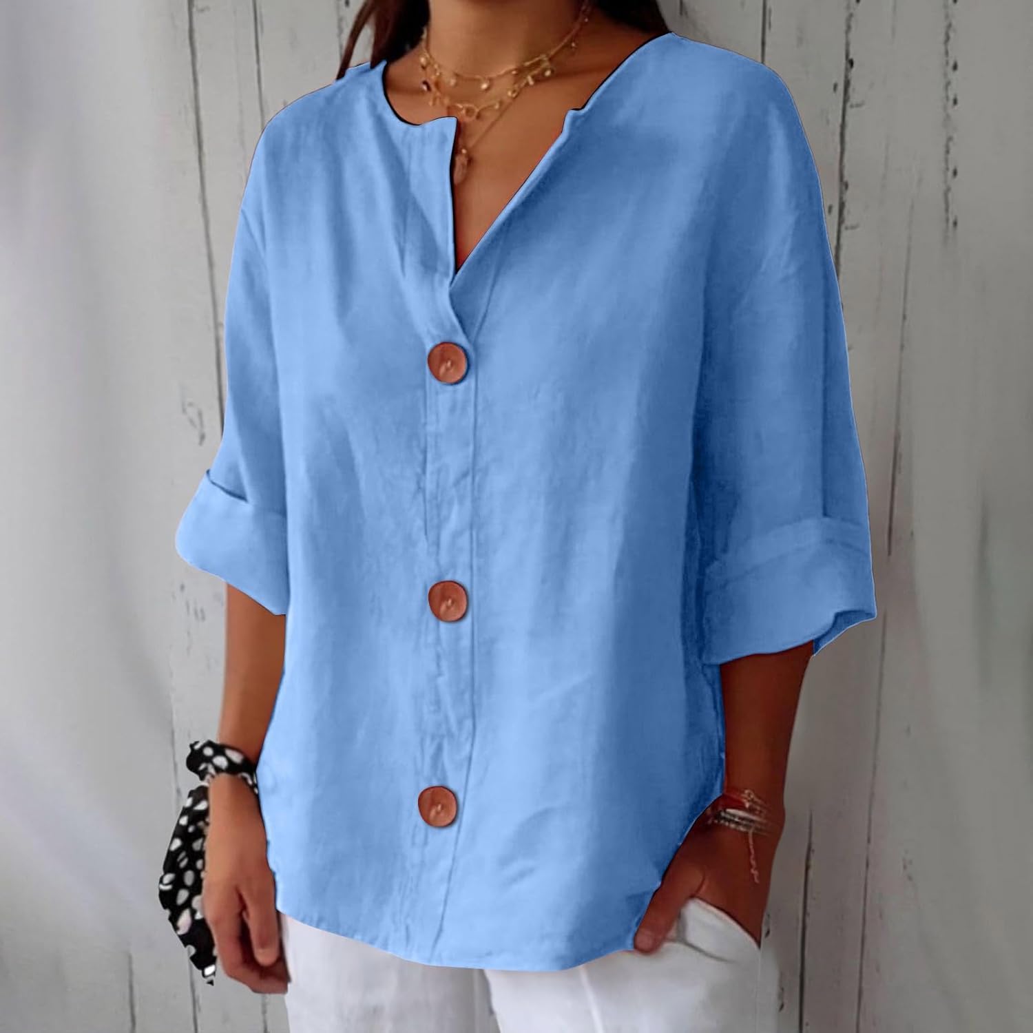 Amy | Casual Linen Shirt for Timeless Elegance