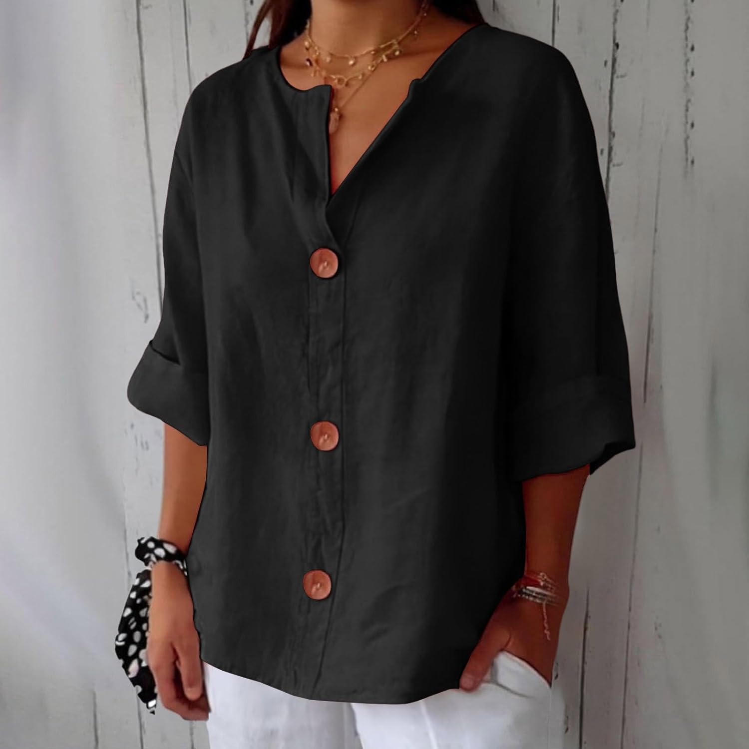 Amy | Casual Linen Shirt for Timeless Elegance