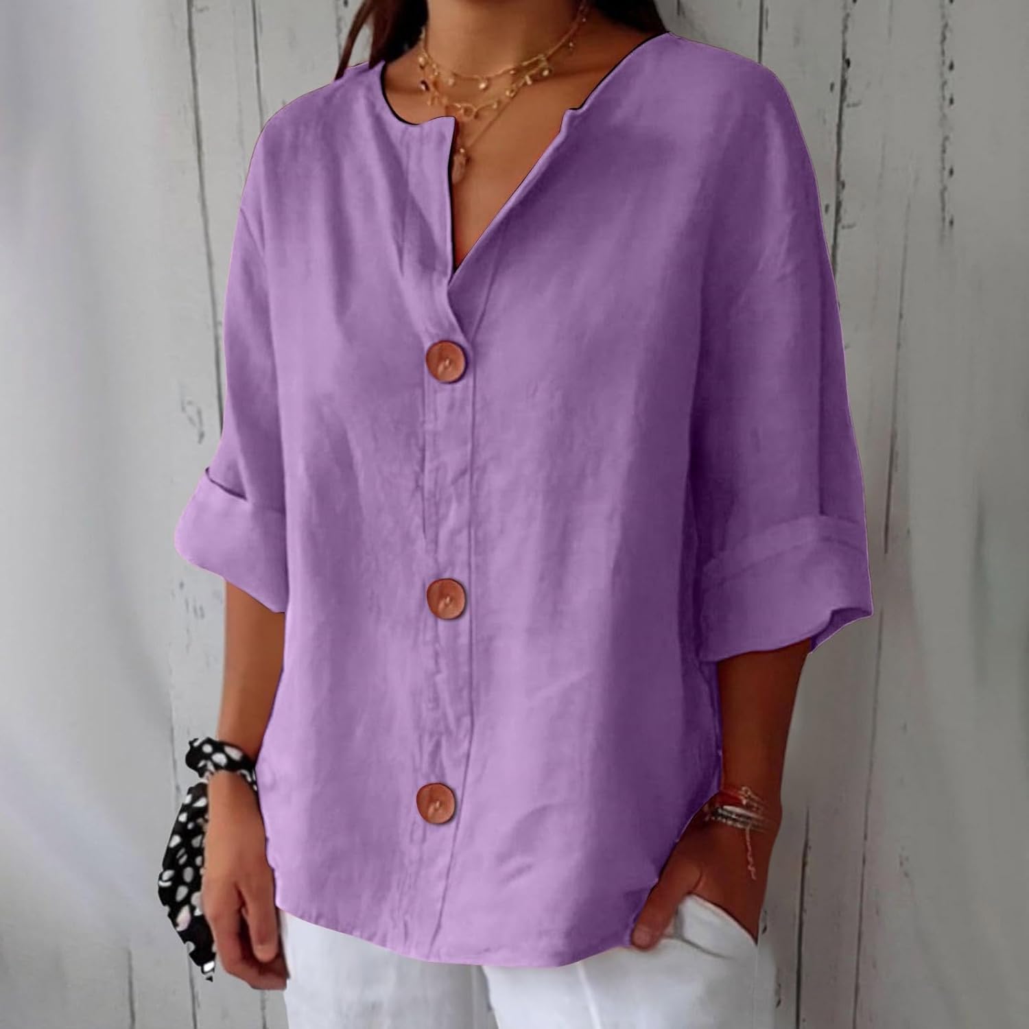 Amy | Casual Linen Shirt for Timeless Elegance