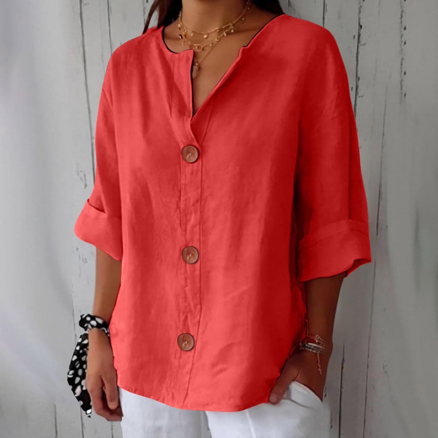 Amy | Casual Linen Shirt for Timeless Elegance
